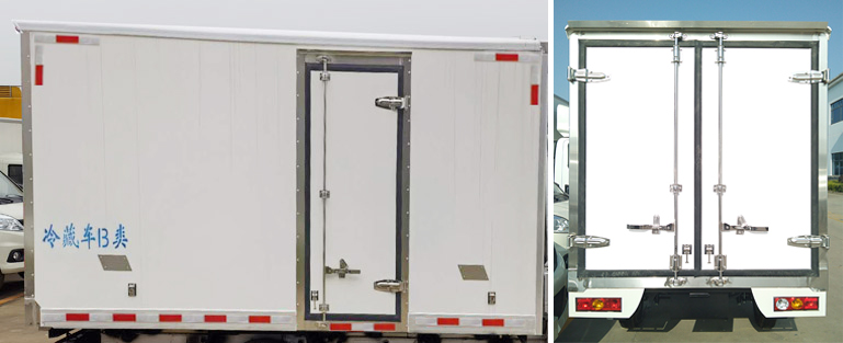 程力威牌CLW5030XLCB6型冷藏車(chē)